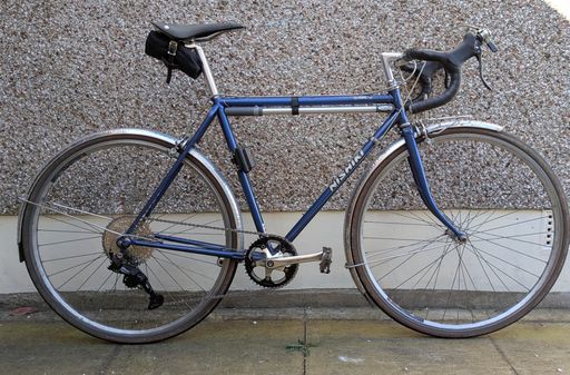 Nishiki Olympic 12 with DIY Gevenalle shifter
